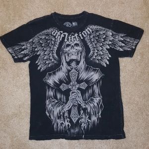 Affliction ☆ Apology T-shirt Size XL